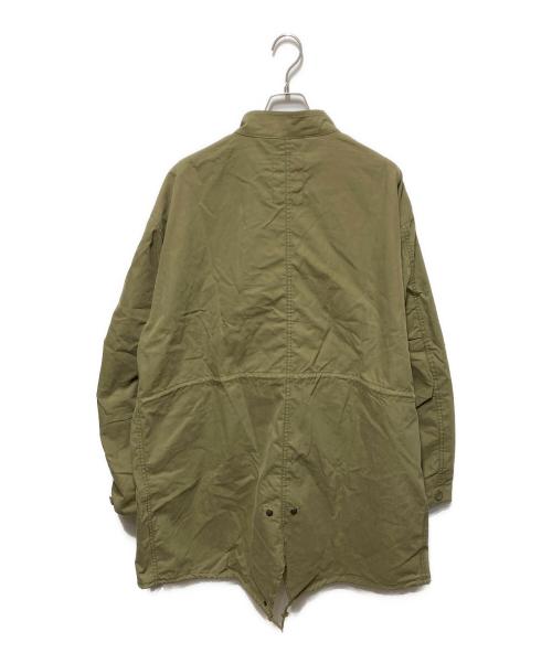 Keels（キールズ）keels (キールズ) M65 Military Long Coat グリーン サイズ:L/XL 未使用品の古着・服飾アイテム