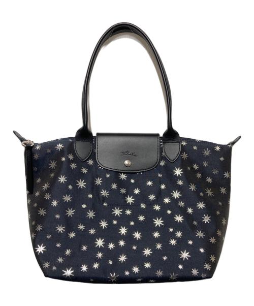 LONGCHAMP（ロンシャン）LONGCHAMP (ロンシャン) ルプリアージュ エトワール ブラックの古着・服飾アイテム