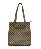GUCCIグッチ）の古着「GGトートバッグ」｜ブラウン