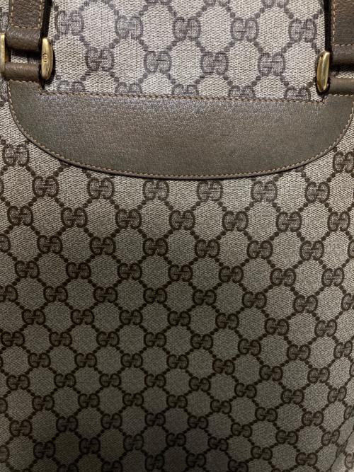 GUCCI（グッチ）GUCCI (グッチ) GGトートバッグ ブラウンの古着・服飾アイテム