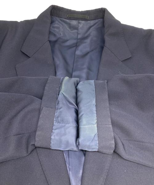 Y's for men（ワイズフォーメン）Y's for men (ワイズフォーメン) ウールテーラードジャケット ネイビー サイズ:Lの古着・服飾アイテム
