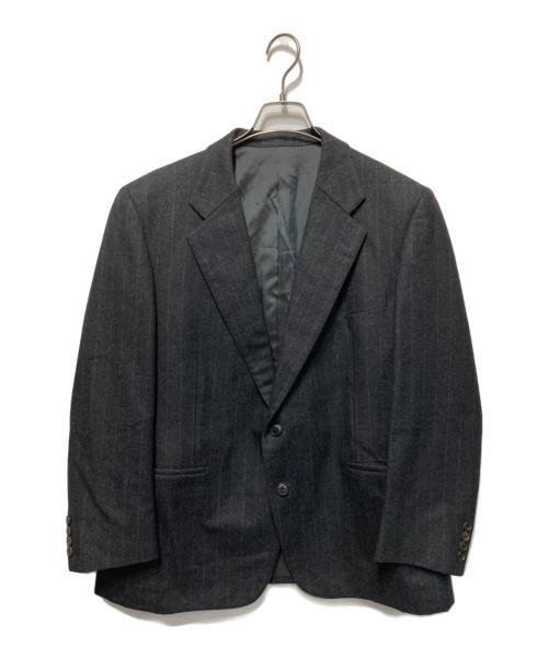 Burberry's（バーバリーズ）Burberry's (バーバリーズ) テーラードジャケット ブラック サイズ:BE-6の古着・服飾アイテム