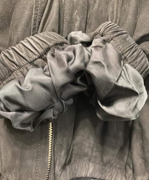 yokosakamoto（ヨウコサカモト）YOKOSAKAMOTO (ヨウコサカモト) Zip Blouson ブラック サイズ:Sの古着・服飾アイテム