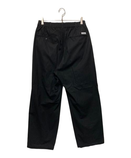 COOTIE PRODUCTIONS（クーティープロダクツ）COOTIE PRODUCTIONS (クーティープロダクツ) Cotton Gabardine 2 Tuck Easy Pants ブラック サイズ:Mの古着・服飾アイテム