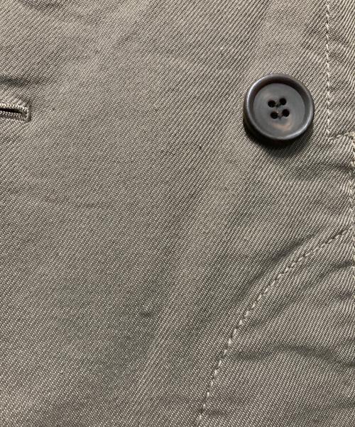 COMME des GARCONS HOMME（コムデギャルソン オム）COMME des GARCONS HOMME (コムデギャルソン オム) ポリ縮絨ステンカラーコート ブラウン サイズ:Sの古着・服飾アイテム