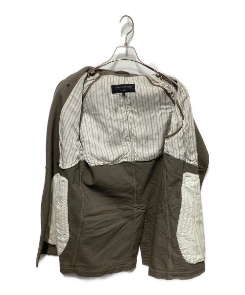 COMME des GARCONS HOMME（コムデギャルソン オム）COMME des GARCONS HOMME (コムデギャルソン オム) ポリ縮絨ステンカラーコート ブラウン サイズ:Sの古着・服飾アイテム