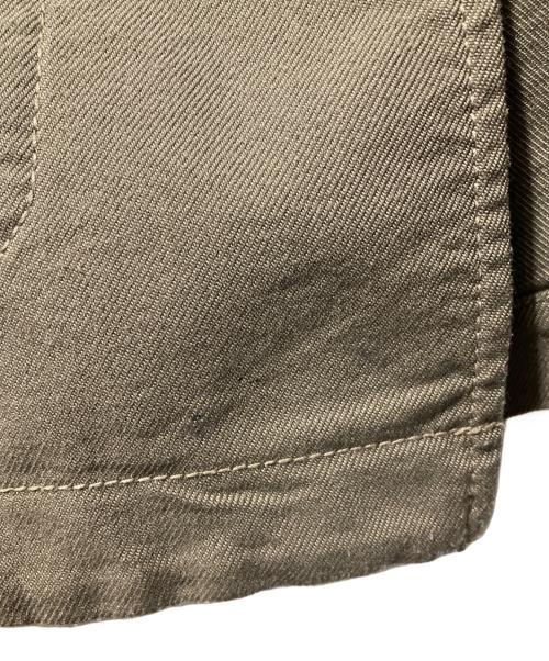 COMME des GARCONS HOMME（コムデギャルソン オム）COMME des GARCONS HOMME (コムデギャルソン オム) ポリ縮絨ステンカラーコート ブラウン サイズ:Sの古着・服飾アイテム