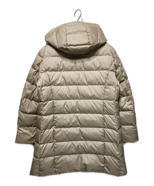 Aquascutum（アクアスキュータム）Aquascutum (アクアスキュータム) ダウンフーデッドコート ベージュ サイズ:freeの古着・服飾アイテム