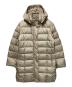 Aquascutum（アクアスキュータム）の古着「ダウンフーデッドコート」｜ベージュ
