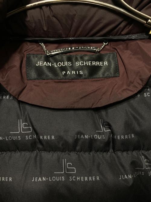 JEAN LOUIS SCHERRER（ジャンルイ シェレル）JEAN LOUIS SCHERRER (ジャンルイ シェレル) ブルーフォックスファーダウンコート レッド サイズ:Lの古着・服飾アイテム