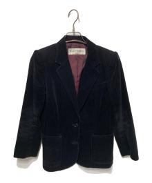 Yves Saint Laurent（イヴサンローラン）の古着「コーデュロイジャケット」｜ブラック