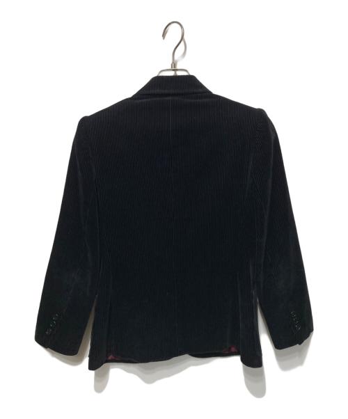Yves Saint Laurent（イヴサンローラン）Yves Saint Laurent (イヴサンローラン) コーデュロイジャケット ブラック サイズ:Sの古着・服飾アイテム