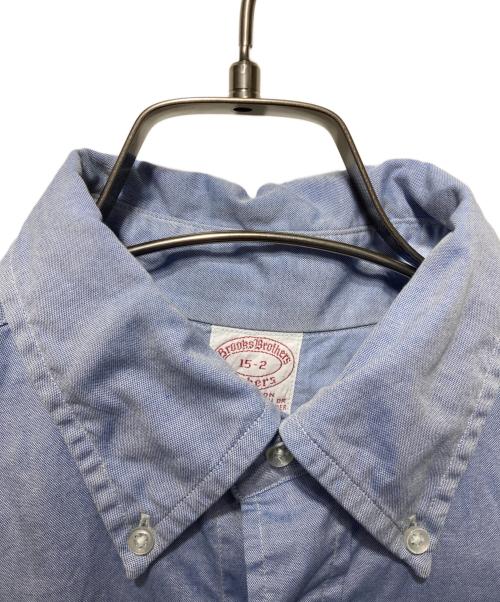 BROOKS BROTHERS（ブルックス・ブラザーズ）BROOKS BROTHERS (ブルックス・ブラザーズ) Makers USA製ボタンダウンシャツ ブルー サイズ:15-2の古着・服飾アイテム