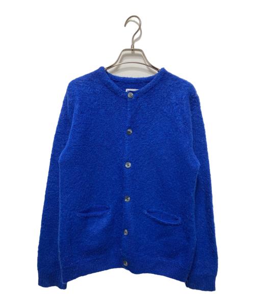 TOWN CRAFT（タウンクラフト）TOWN CRAFT (タウンクラフト) モヘアカーディガン ブルー サイズ:Sの古着・服飾アイテム