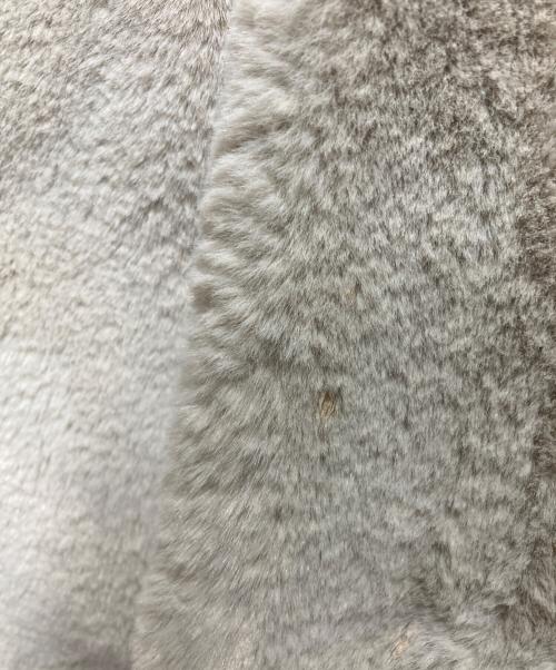 CLANE（クラネ）CLANE (クラネ) LONG FUR COAT グレージュ サイズ:1の古着・服飾アイテム