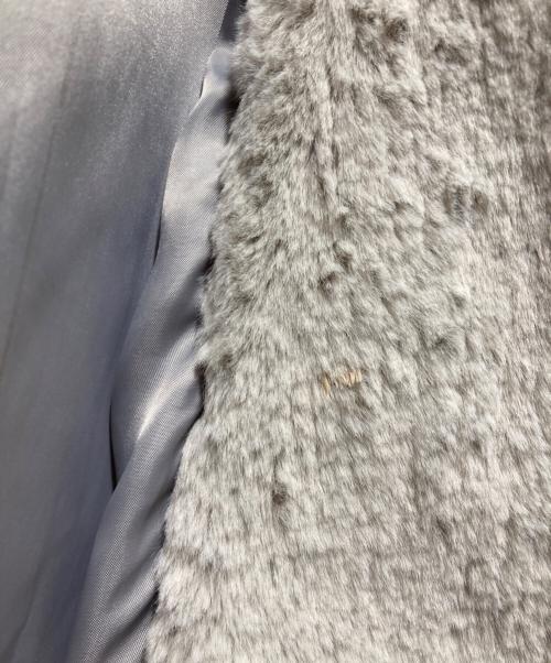 CLANE（クラネ）CLANE (クラネ) LONG FUR COAT グレージュ サイズ:1の古着・服飾アイテム