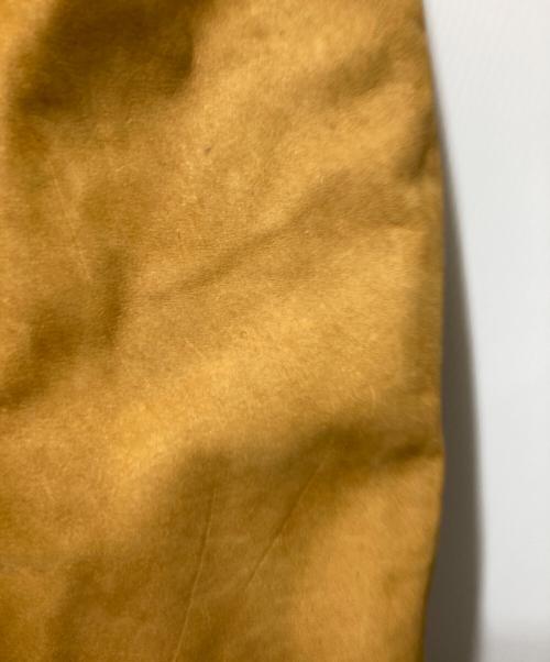 Schott（ショット）Schott (ショット) ヌバックレザー裏地ブランケットカーコート ブラウン サイズ:42の古着・服飾アイテム
