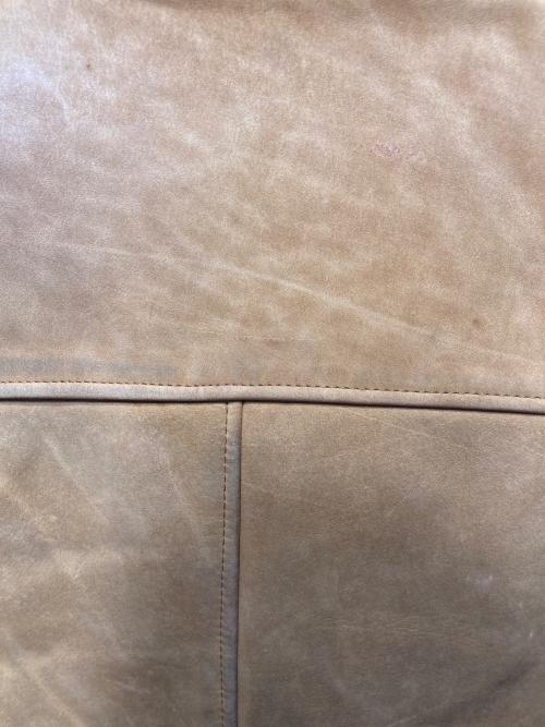 Schott（ショット）Schott (ショット) ヌバックレザー裏地ブランケットカーコート ブラウン サイズ:42の古着・服飾アイテム