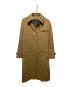 BURBERRY LONDON（バーバリーロンドン）の古着「カシミヤステンカラーコート」｜キャメル