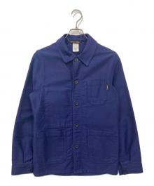 LE LABOUREUR（ル ラブルール）の古着「モールスキンワークジャケット」｜ブルー