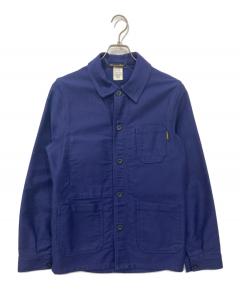 中古・古着通販】OUTIL (ウティ) ノーカラーモールスキンジャケット