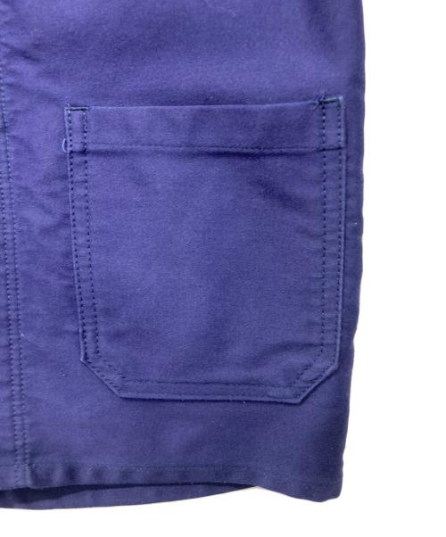 LE LABOUREUR（ル ラブルール）LE LABOUREUR (ル ラブルール) モールスキンワークジャケット ブルー サイズ:33の古着・服飾アイテム