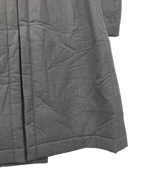 ROBE DE CHAMBRE COMME DES GARCONS（ローブドシャンブル コムデギャルソン）ROBE DE CHAMBRE COMME DES GARCONS (ローブドシャンブル コムデギャルソン) ボンディングヘリンボーントレンチコート グレー サイズ:Lの古着・服飾アイテム