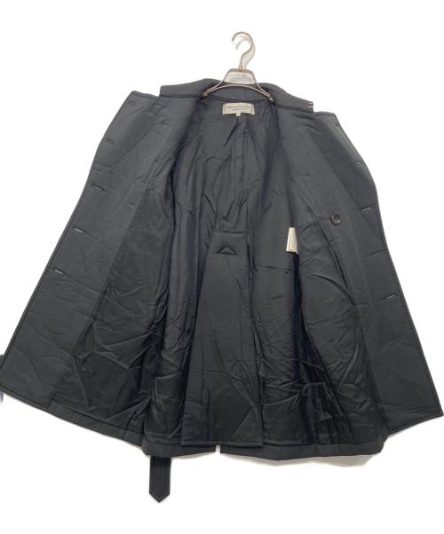 ROBE DE CHAMBRE COMME DES GARCONS（ローブドシャンブル コムデギャルソン）ROBE DE CHAMBRE COMME DES GARCONS (ローブドシャンブル コムデギャルソン) ボンディングヘリンボーントレンチコート グレー サイズ:Lの古着・服飾アイテム