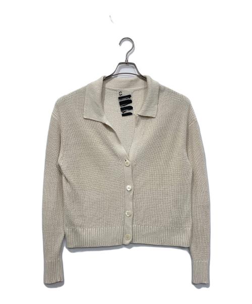 CHAOS（カオス）CHAOS (カオス) 25SS　ロウシルクカーディガン ベージュ サイズ:Fの古着・服飾アイテム