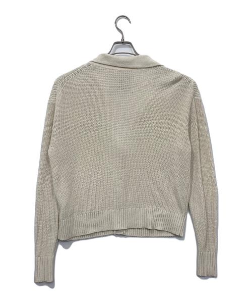 CHAOS（カオス）CHAOS (カオス) 25SS　ロウシルクカーディガン ベージュ サイズ:Fの古着・服飾アイテム
