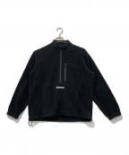 SUPREMEシュプリーム）の古着「21AW Polartec Half Zip Pullover/ポーラテックハーフジッププルオーバー」｜ブラック