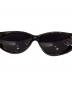 中古・古着 GUCCI (グッチ) サングラス ブラック サイズ:58□13：4000円