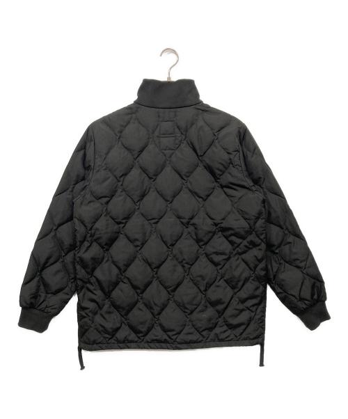 TAION（タイオン）TAION (タイオン) ミリタリー リブハイネックWジップ ダウンジャケット ブラック サイズ:XLの古着・服飾アイテム
