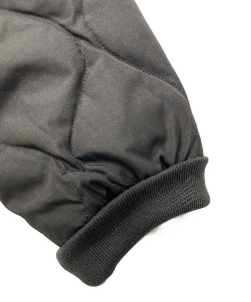 TAION（タイオン）TAION (タイオン) ミリタリー リブハイネックWジップ ダウンジャケット ブラック サイズ:XLの古着・服飾アイテム