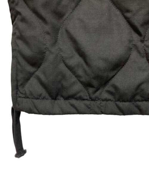 TAION（タイオン）TAION (タイオン) ミリタリー リブハイネックWジップ ダウンジャケット ブラック サイズ:XLの古着・服飾アイテム