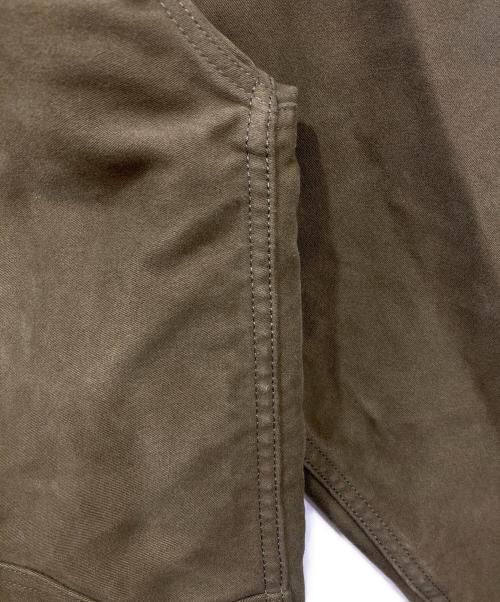 F.O.B FACTORY（エフオービー ファクトリー）F.O.B FACTORY (エフオービー ファクトリー) フレンチ モールスキン ジャケット カーキ サイズ:4の古着・服飾アイテム