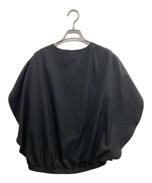 YONFA（ヨンファ）YONFA　 (ヨンファ) バックレイヤードブラウス ブラック サイズ:freeの古着・服飾アイテム