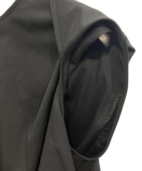 YONFA（ヨンファ）YONFA　 (ヨンファ) バックレイヤードブラウス ブラック サイズ:freeの古着・服飾アイテム