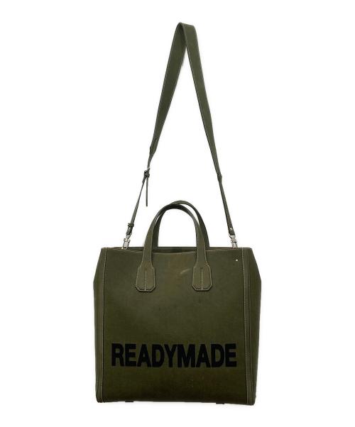 READYMADE（レディメイド）READYMADE (レディメイド) PEGGY BAG グリーンの古着・服飾アイテム