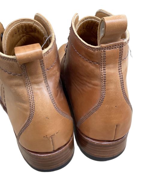 chausser（ショセ）chausser (ショセ) CHUKKA BOOTS C-NA ブラウン サイズ:41　．25　1/2の古着・服飾アイテム