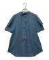 UNITED TOKYO（ユナイテッドトーキョー）の古着「バックケープブラウス」｜ブルー