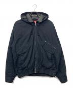 SUPREMEシュプリーム）の古着「23AW Leather Collar Utility Jacket / レザーカラーユーティリティジャケット」｜ブラック