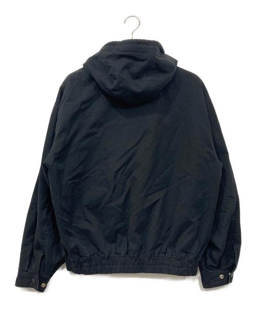 SUPREME（シュプリーム）SUPREME (シュプリーム) 23AW Leather Collar Utility Jacket / レザーカラーユーティリティジャケット  ブラック サイズ:Ｍの古着・服飾アイテム