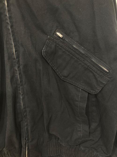 SUPREME（シュプリーム）SUPREME (シュプリーム) 23AW Leather Collar Utility Jacket / レザーカラーユーティリティジャケット  ブラック サイズ:Ｍの古着・服飾アイテム