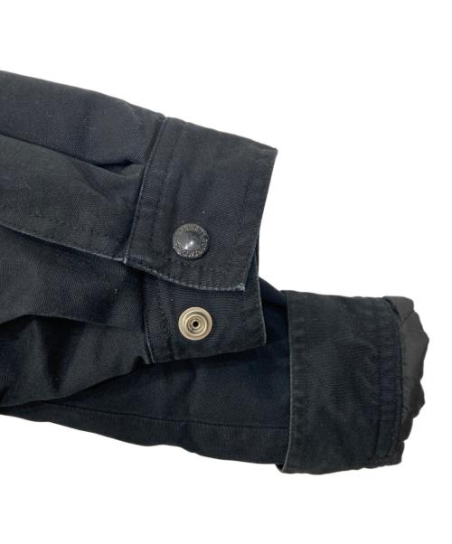 SUPREME（シュプリーム）SUPREME (シュプリーム) 23AW Leather Collar Utility Jacket / レザーカラーユーティリティジャケット  ブラック サイズ:Ｍの古着・服飾アイテム