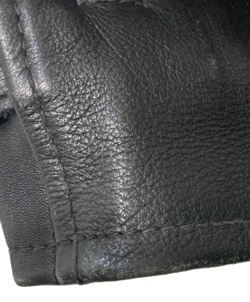 Schott（ショット）Schott (ショット) クラシックレーサージャケット/レザージャケット/ライダースジャケット ブラック サイズ:Sの古着・服飾アイテム