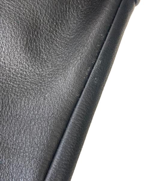 Schott（ショット）Schott (ショット) クラシックレーサージャケット/レザージャケット/ライダースジャケット ブラック サイズ:Sの古着・服飾アイテム