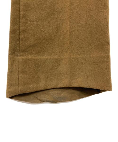 MIU MIU（ミュウミュウ）MIU MIU (ミュウミュウ) コットン モールスキン パンツ ブラウン サイズ:48の古着・服飾アイテム