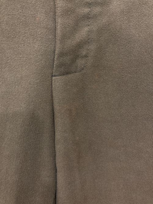 MIU MIU（ミュウミュウ）MIU MIU (ミュウミュウ) コットン モールスキン パンツ ブラウン サイズ:48の古着・服飾アイテム