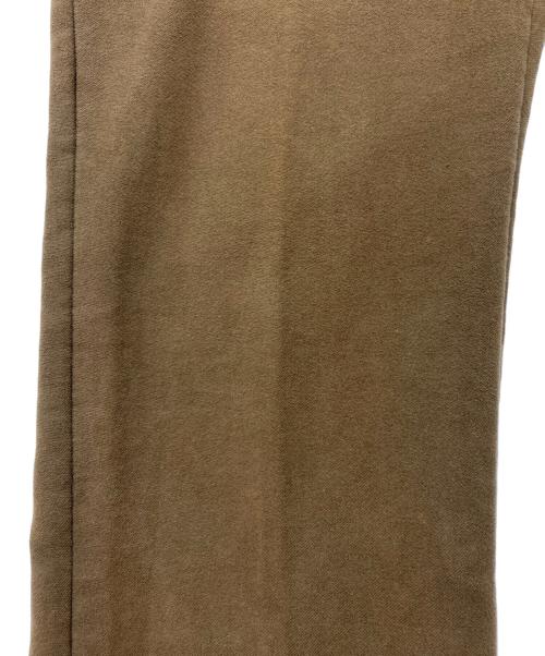 MIU MIU（ミュウミュウ）MIU MIU (ミュウミュウ) コットン モールスキン パンツ ブラウン サイズ:48の古着・服飾アイテム